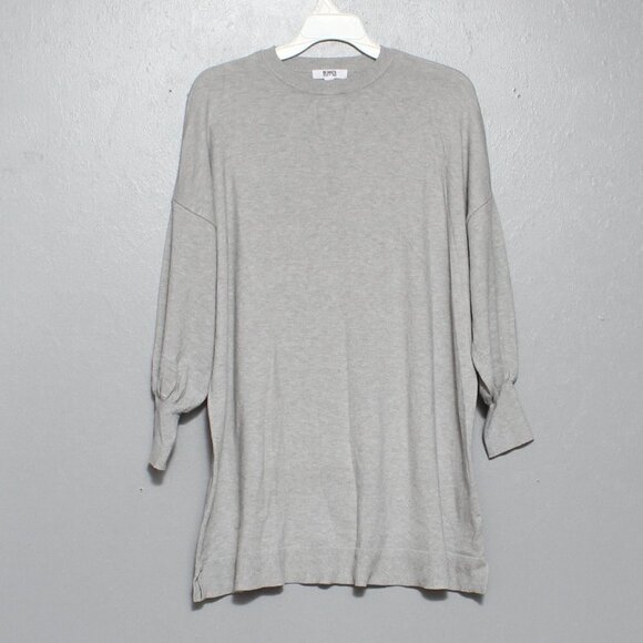 Bb Dakota gray rayon blend balloon sleeve sweater dress - Picture 1 of 6